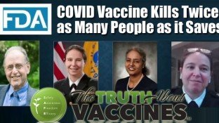 FDA Reveals COVID-19 Vaccines Kill 2x More People Than They Save FDA Reveals COVID-19 Vaccines Kill 2x More People Than They Save