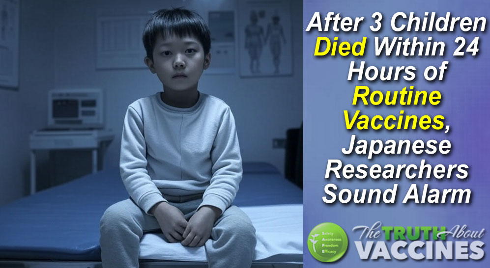 After 3 Children Died Within 24 Hours of Routine Vaccines, Japanese Researchers Sound Alarm