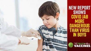 New Report Shows COVID Jab More Dangerous Than Virus in Boys