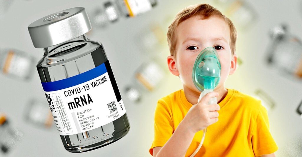 "Striking Evidence" COVID Shots May Increase Kids' Risk of Asthma